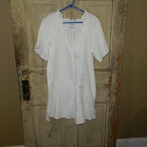 Old Navy Gauzey Crinkle Swing Mini Dress Sz M (CC-30)